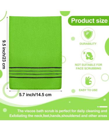 12 Pack Korean Peeling Gloves - Body Peeling Towels & Washcloths for Shower | Exfoliating Italy Cloths - Buy Online on GoSupps.com