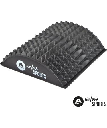 Apollo Back Extensor - Ergonomic EVA Back Trainer & Spinal Stretcher for Pain Relief - Black - Buy Online on GoSupps.com