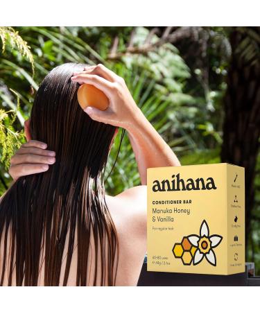 ANIHANA Shampoo and Conditioner Bar Set for Normal Hair - Deep Cleansing & Softening - Buy Online on GoSupps.com