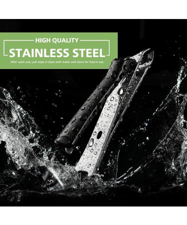 Slanted Curved Blade Ingrown Toenail Clippers - Angled Trimmer for Thick Toenails | Best Toenail Cutter for Seniors & Men - Black - Buy Online on GoSupps.com