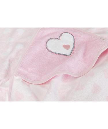 Sterntaler Hooded Bath Towel Emmi Girl - 100x100 cm Pink Cotton for Babies (0 Months+) - Buy Online on GoSupps.com
