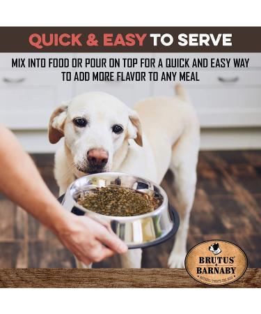 Beef Liver Dog Food Topper - Enhance Your Dog's Meal with Flavor - 8oz Pack for Picky Eaters - Buy Online on GoSupps.com