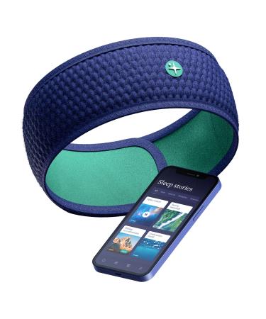 HoomBand OneSize | Bluetooth Sleep Headphones | Headband for Sleep Travel Meditation | Free Access to Hypnotic Stories and Sounds created by Sleep Experts | Charging Cable Included
