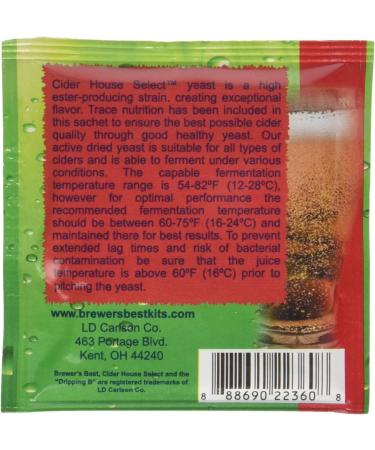 Cider House Select Premium Cider Yeast - 3 Pack - Buy Online on GoSupps.com