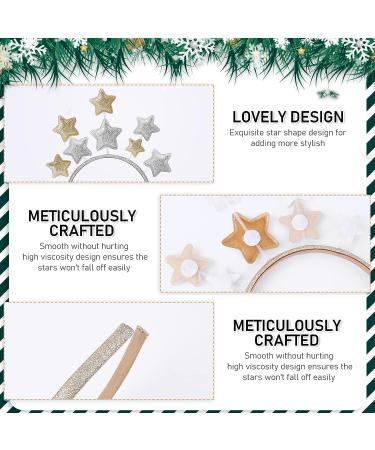 WLLHYF Glitter Star Headband - Birthday Hair Accessories for Women, Kids & Adults (1pcs-Gold) - Buy Online on GoSupps.com