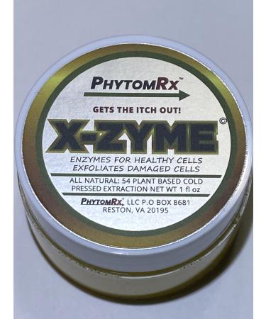 X-ZYME *Itch Cream *Anti-Aging Skin Care *Gets The Itch Out *Reverse Skin Damage