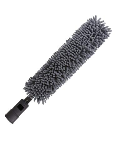 SWOPT Microfiber Flexible Duster Head  Includes Additional Microfiber Refill, Washable Cleaning Pad  Interchangeable with All SWOPT Cleaning Products for More Efficient Cleaning and Storage Flexible Dust Head Flexible Duster