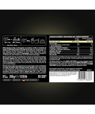 ESN Designer Flavor Powder Tropical Split 250g - Low Sugar Low Calorie Quality Tested - Made in Germany - Buy Online on GoSupps.com