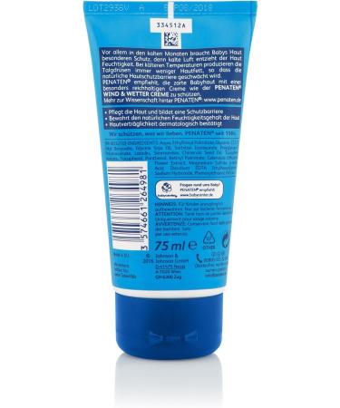 Penaten Baby Little Helper Cr me anti-vent et m t o 75 ml Cr me hydratante riche au calendula pour peaux sensibles 75 ml - Buy Online on GoSupps.com
