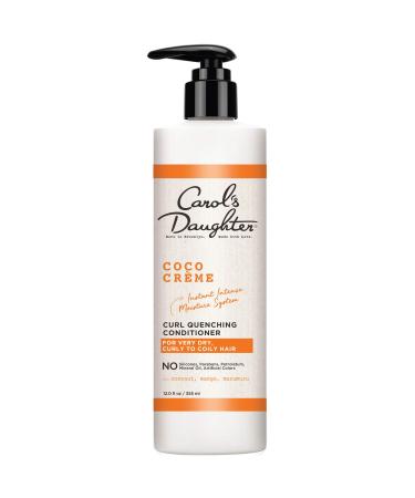 Carol's Daughter Coco Creme Intense Moisture System Curl Quenching Conditioner For Very Dry Curly to Coil Hair 12 fl oz (355 ml)