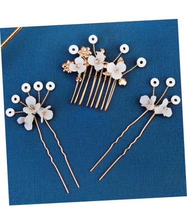 Angoily 1 Set Bridal Hairpin Wedding Hair Accessories Wedding Hair Side Comb Rhinestone Hair Accessories Bridal Hair Accessories Women Hair Comb Rhinestones Women's Alloy Hair up - Buy Online on GoSupps.com