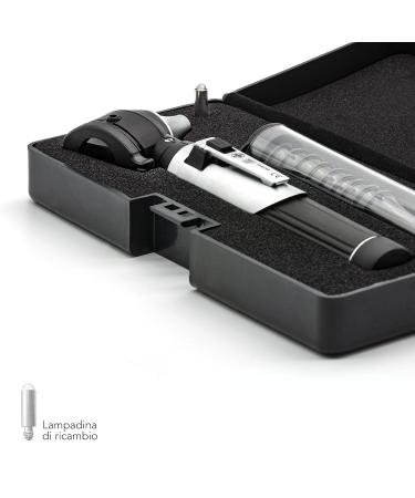 Buy Aiesi Professional Medical Otoscope - Stainless Steel with LED Light | 24 Months Guarantee - Buy Online on GoSupps.com