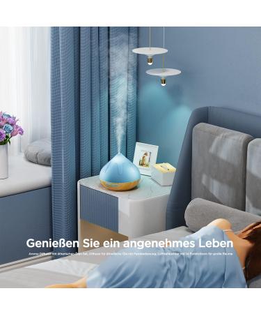 Premium Aroma Diffuser Set - 500 ML 8 Essential Oils Remote Control 14 LED Colors & Timer | International Shipping Available - Buy Online on GoSupps.com