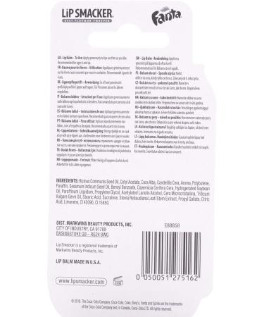 Lip Smacker Coca-Cola Collection - Fanta Traube Lip Balm for Kids | Sweet Gift | Single Grape Fanta 1 Pack - Buy Online on GoSupps.com