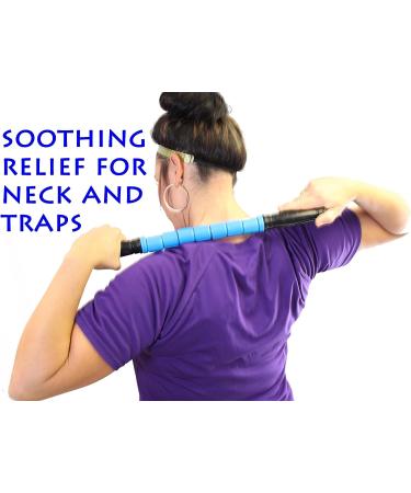 The Muscle Stick Original Muscle Roller - All Purpose Muscle Roller Stick in Blue - Buy Online on GoSupps.com