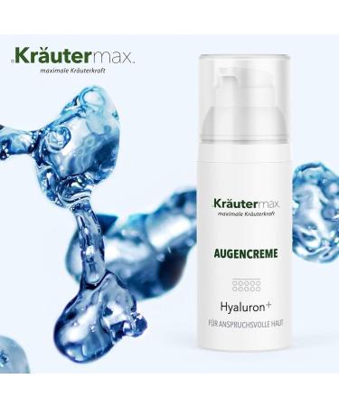 Hydrating Hyaluron Eye Cream with Hyaluronic Acid - 15ml | Revitalize Your Eyes - Buy Online on GoSupps.com