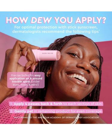 Glow Recipe Sun-Kissed Kit - Watermelon Glow SPF Dew Balm Sunscreen (0.58 oz) + Niacinamide Hue Drops Serum with Hyaluronic Acid (40 ml) - Protect from UVA Rays & Brighten Skin with a Warm Sun Glow - Buy Online on GoSupps.com