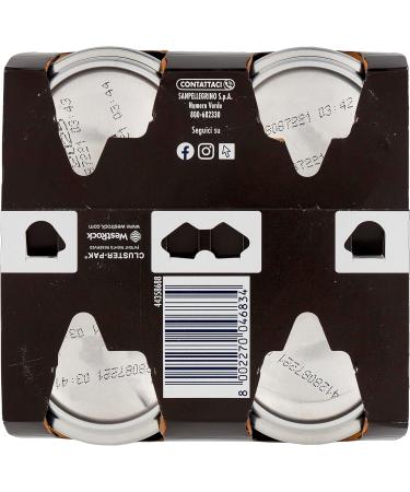 SAN PELLEGRINO CHIN CHINOTTO Pack of 6 0.33 L Canisters - Buy Online on GoSupps.com