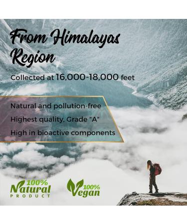 Solavica Shilajit 600mg Himalayan Shilajit Resin - Pure & Potent with Fulvic Acid - 85+ Minerals for Stamina & Vitality - 30g - Pack of 1 - Buy Online on GoSupps.com