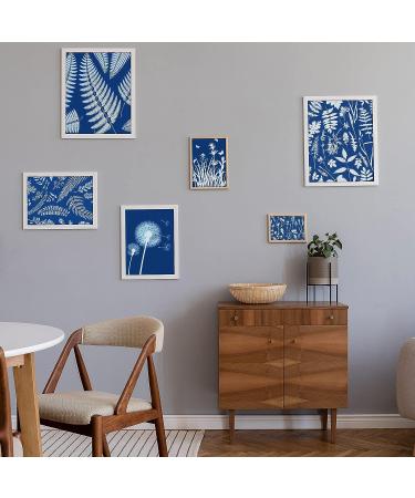 Sensitivity Nature Printing Paper Set - 32 Sheets Sun Print Cyanotype Paper for Kids & Adults - Arts Crafts DIY Project - A4 & A5 Sizes - Buy Online on GoSupps.com