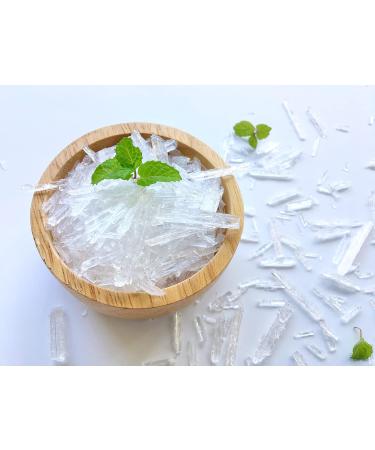 Buy 100% Pure Menthol Crystals - 2 Ounces USP Food Grade | Premium Resealable Bag | Mentha Arvensis - Buy Online on GoSupps.com