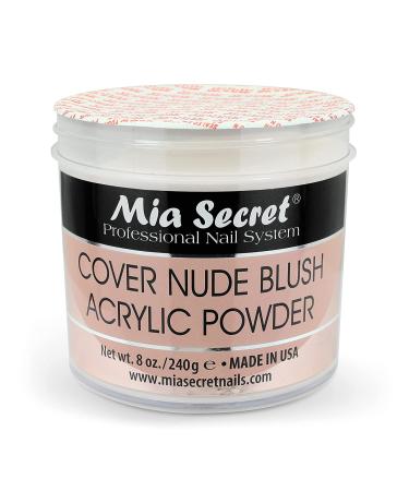 Mia Secret Cover Nude Blush Acrylic Powder 8oz - Professional Nail Salon Quality - Buy Online on GoSupps.com