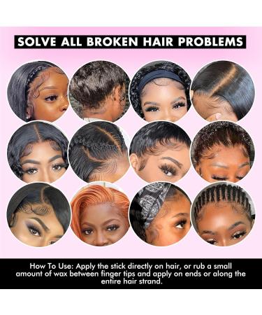 Shelace Hair Wax Stick - Non-Greasy Styling Pomade for Wigs & Flyaways | Strong Hold Edge Control 2.7 Oz - Buy Online on GoSupps.com