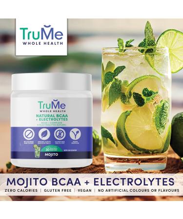 Clean BCAA Powder - Amino Acids Supplement - Mojito - Sugar Free Sucralose Free - Post Workout Muscle Recovery Drink with Amino Acids - Hydrating Electrolyte Powder - 30 Servings - Buy Online on GoSupps.com