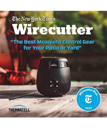 Thermacell E-Series Rechargeable Mosquito Repeller 2 Pack Bundle - 20ft Protection Zone - Charcoal - DEET Free - Scent Free - Bug Spray Alternative - Buy Online on GoSupps.com