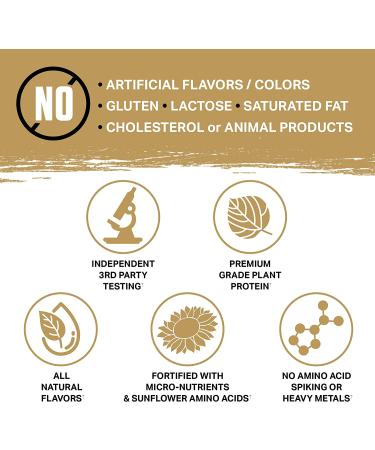 Ambrosia Planta - Organic Plant-Based Protein | Vegan & Keto Friendly | Gourmet Banana Maple Flavor | No Bloating or Stomach Upset | Gluten & Soy Free | 25 Servings - Buy Online on GoSupps.com