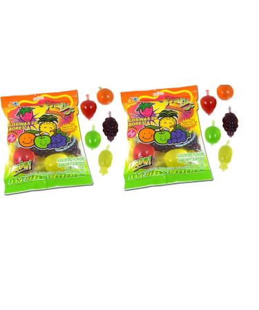 DinDon Fruitys Snack TikTok Ju-C Jelly Fruit Candy Bag 22.6 oz