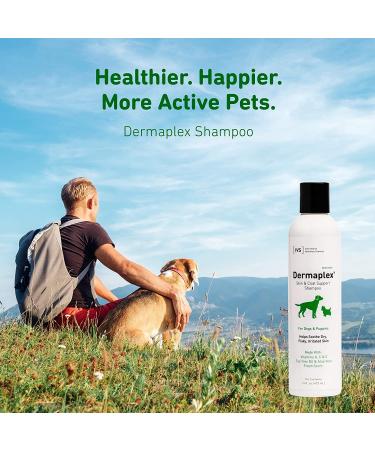 Dermaplex Skin & Coat Shampoo for Dogs & Puppies - Fresh Scent | 8 fl oz | International Veterinary Sciences - Buy Online on GoSupps.com