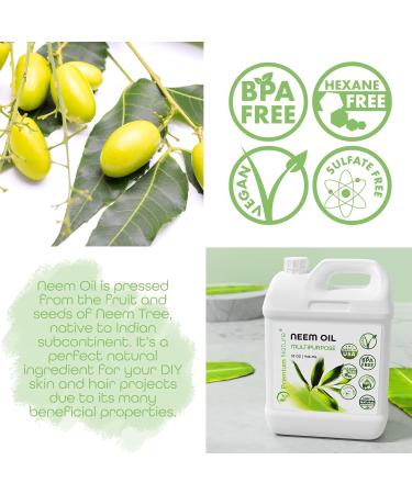 Neem Oil 473 ml Multipurpose - Buy Online on GoSupps.com