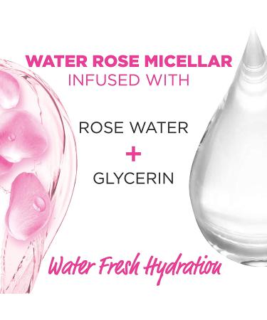 Garnier SkinActive Micellar Water with Rose Water & Glycerin - 2 Pack Facial Cleanser & Makeup Remover, 13.5 fl. oz - Buy Online on GoSupps.com