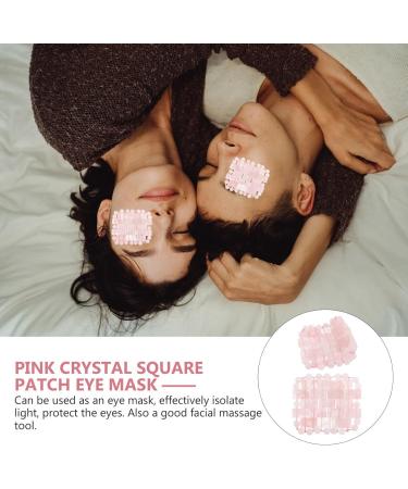 Natural Jade & Rose Quartz Eye Mask Patch - Relieve Eye Fatigue | Healifty Ice Massage Tool - Buy Online on GoSupps.com