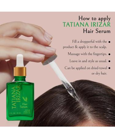 Vegan Hair Serum for Women & Men - Boost Growth & Prevent Hair Loss - Rosemary & Amla Hair Vitamins - 1 Fl Oz - Buy Online on GoSupps.com