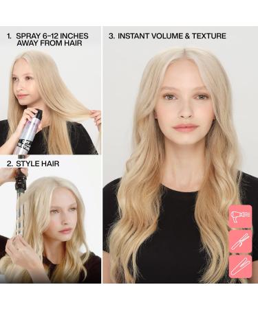 Redken Triple Dry 15 Dry Texture Finishing Spray | For All Hair Types | Adds Body & Shine Without Stickiness | Medium Hold | 8.5 Oz - Buy Online on GoSupps.com