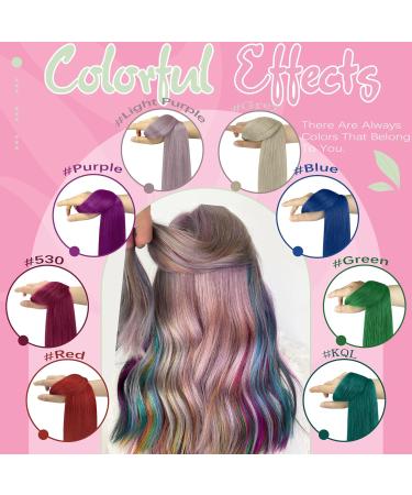 Youngsee Burgundy Tape In Extensions 10pcs Real Hair 35cm Red #BURG 25g - Premium Quality Hair Extensions - Buy Online on GoSupps.com