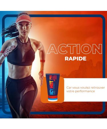 Icy Hot Pro No Mess Pain Relief Cream Relieves Minor Aches and Pains of Muscles and Joints Associated with Arthritis Simple Backache Strains and Sprains Menthol 16% Camphor 11% 85g Tube No Mess Applicator - Buy Online on GoSupps.com