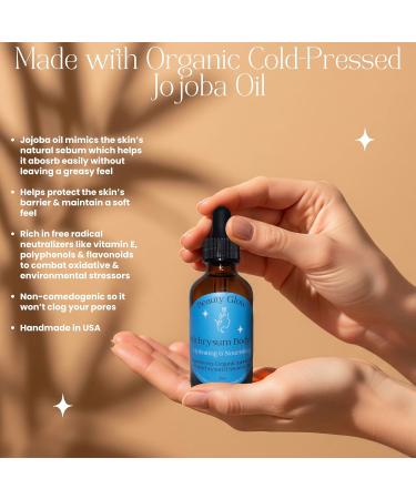 Beauty Glow Helichrysum Essential Oil for Skin Veins Bruises & Organic Jojoba Oil for Face & Body Moisturizer Pre-Mixed Skin Healing Anti-Aging Vegan Hydrating & Moisturizing Body Oil Serum 2 oz - Buy Online on GoSupps.com