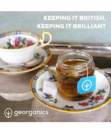 Georganics Organic Tooth Powder - Brighten & Whiten Teeth Naturally Vegan Fluoride-Free 60ml - Orange - Buy Online on GoSupps.com