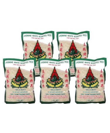 Royal Thai 5 x 1000g Jasmine Flavored Jasmine Rice