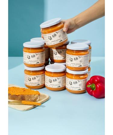 KoRo - Organic spicy pepper spread - Slightly spicy taste - With sunflower seeds - Purely vegetable - Buy Online on GoSupps.com