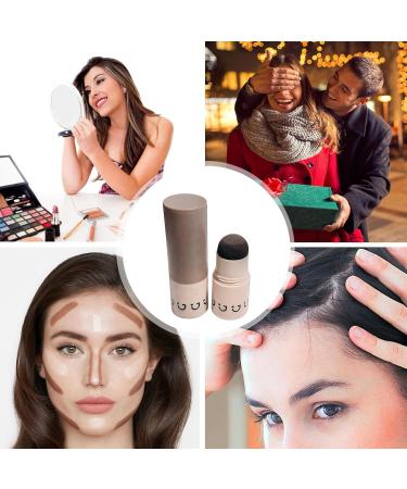 Hairline Powder & Root Touch-Up Stick | Waterproof Thinning Hair Solution - 02# Gray Brown - Buy Online on GoSupps.com