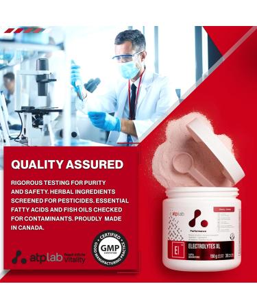 ATP LAB Electrolytes XL 150g - Boost Muscle Function Hydration & pH Balance | International Shipping Available - Buy Online on GoSupps.com