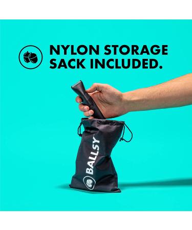 Ballsy B2 Groin & Body Trimmer for Men - Waterproof, Cordless with 2 Quick Change Heads for Close Shave - Buy Online on GoSupps.com