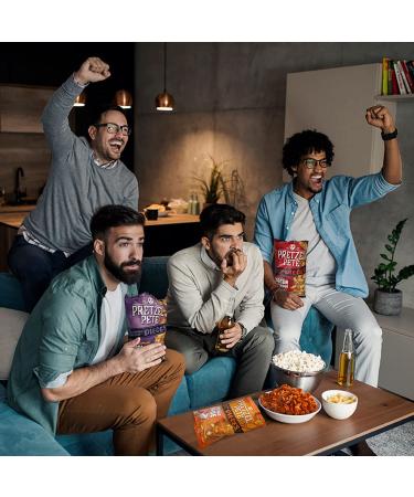 Pretzel Pete Variety Pack - Buffalo Blue Cheese, Smokey Bacon Cheddar, Cinnamon Brown Sugar - 10.5oz (3 Pack) | Non-GMO Ingredients, Small Batch, Bold Flavor - Buy Online on GoSupps.com