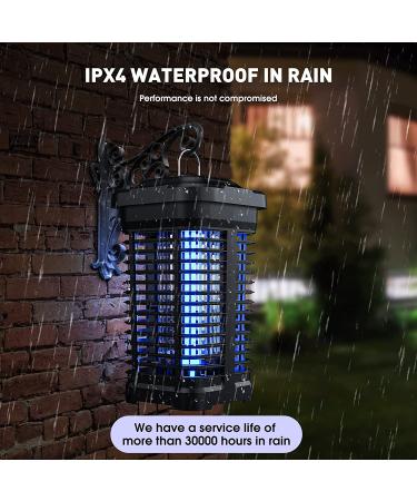 High Powered 4200V Bug Zapper for Indoor/Outdoor Use | IPX4 Waterproof Electric Mosquito Killer - 18W Lamp for Home, Backyard, Patio - Buy Online on GoSupps.com