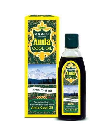Vaadi Herbals Amla Oil and Brahmi Oil Blend - Pack of 3 X 6.76 oz Herbal Hair Oil - Buy Online on GoSupps.com