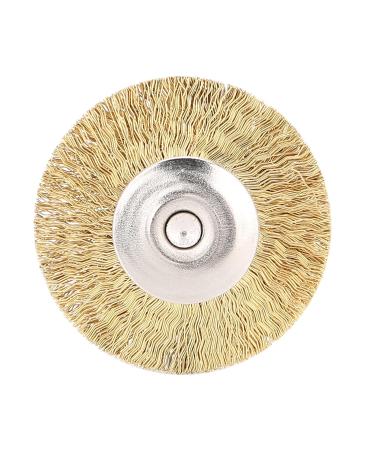 Premium T-Shaped Nail Drill Cleaning Brush - Brass Wire Head for Effective Manicure Tool | International Shipping - Buy Online on GoSupps.com